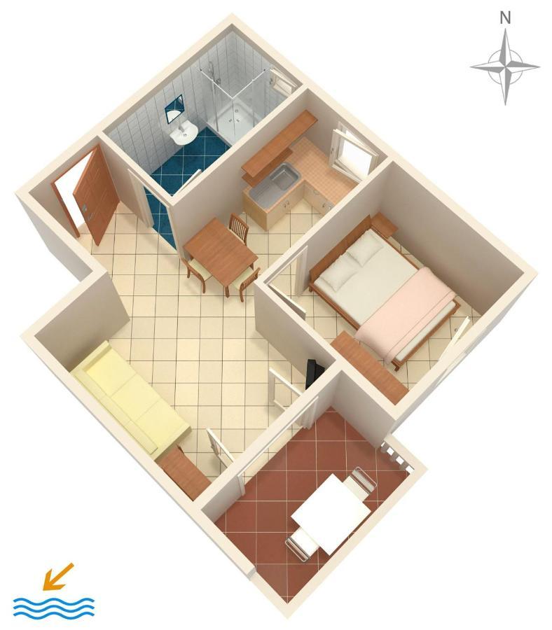 Apartments With A Parking Space Mandre, Pag - 6405 Kolan Zewnętrze zdjęcie